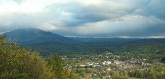 Mt. Ascutney and dowtown Claremont - 27AUG12